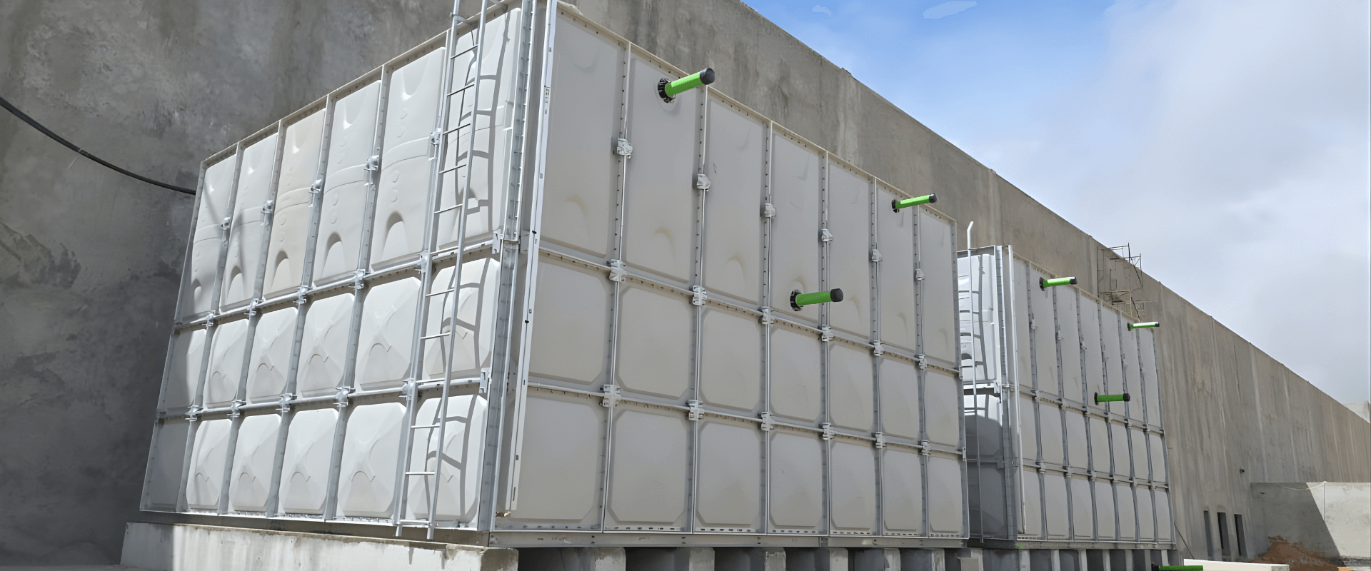 GRP water tanks for villas and residential water storage UAE