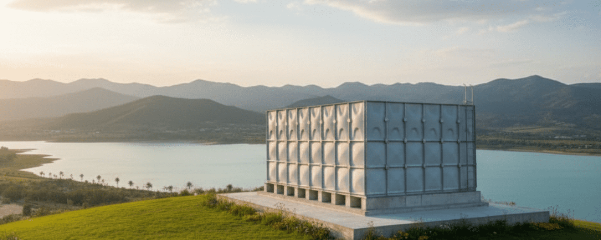 GRP water tanks for municipal water storage applications in uae