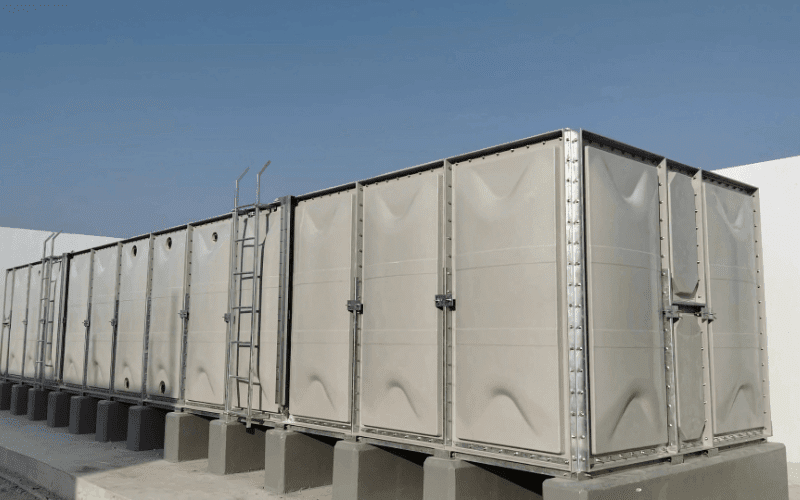 Heavy-duty GRP water tank supplier for commercial applications UAE