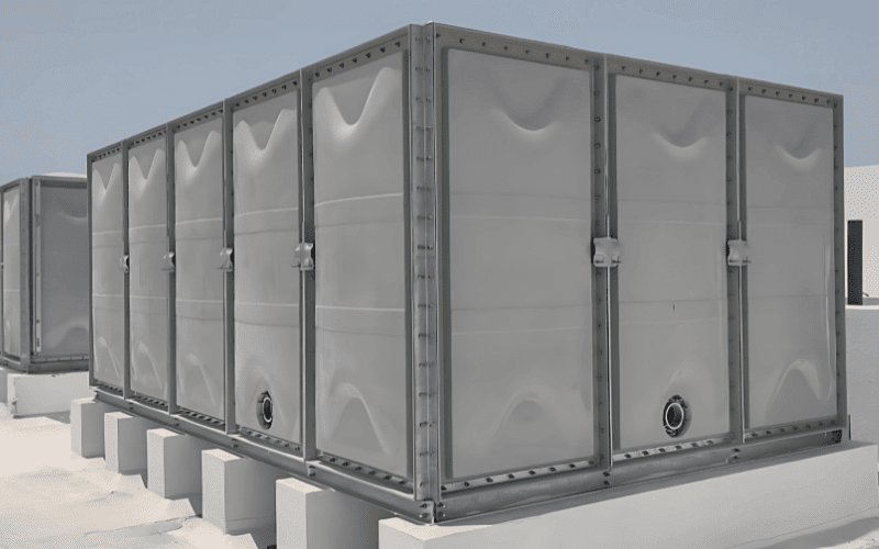 Commercial GRP water tanks for high-capacity water storage UAE