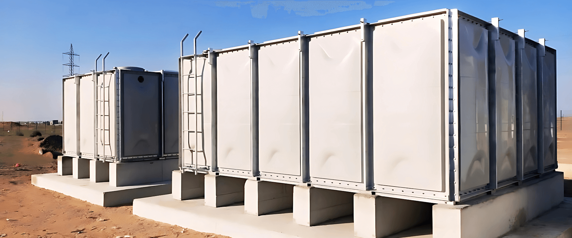 Cost-effective GRP water storage tanks for commercial use UAE