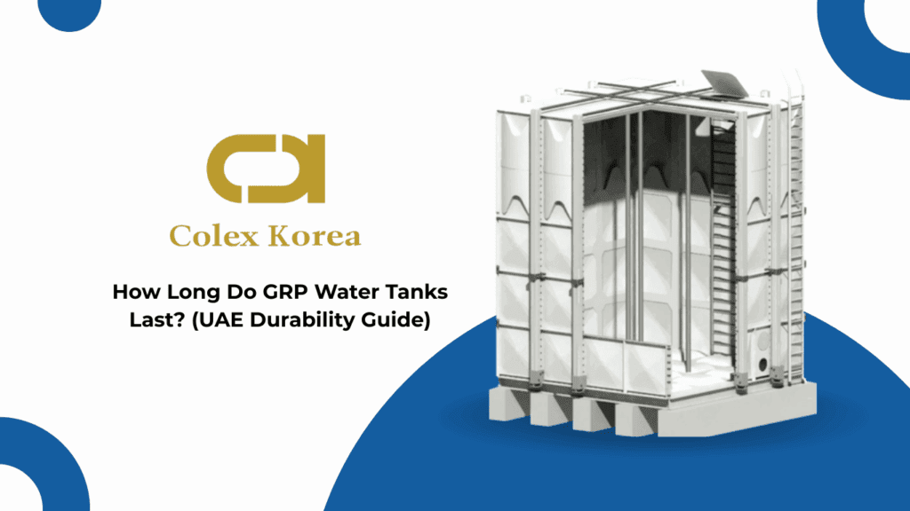 Lifespan of grp water tank in uae