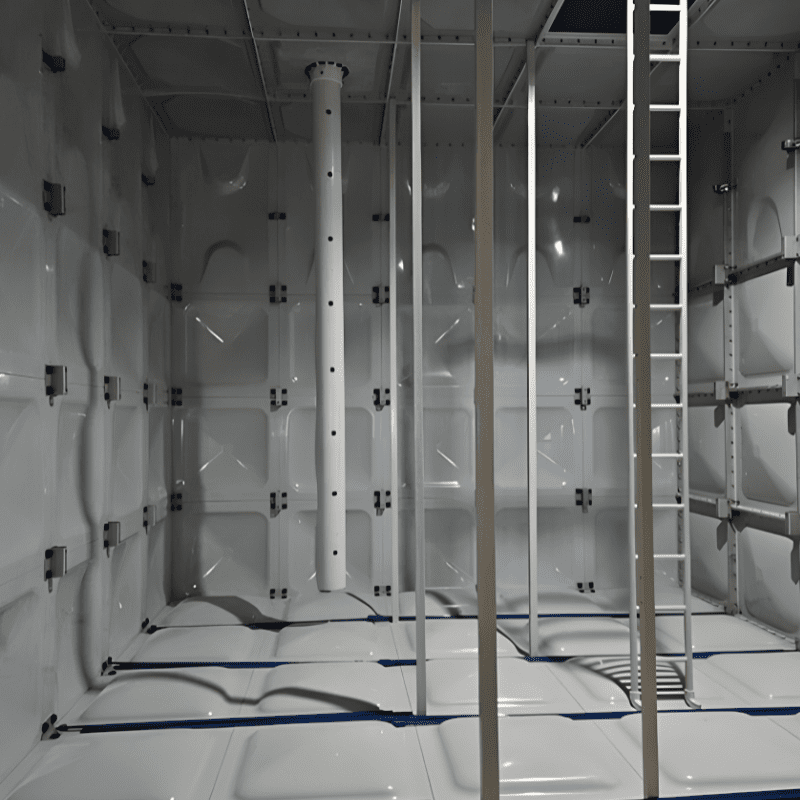 Completely assembled colex grp water tank