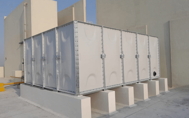 Cost-effective GRP water storage tanks for commercial use UAE