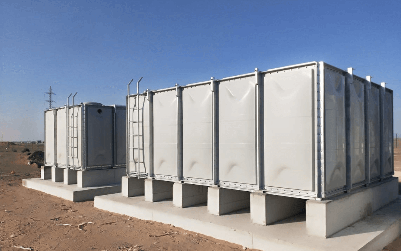 Modular GRP panel tank solution for residential and commercial water storage UAE