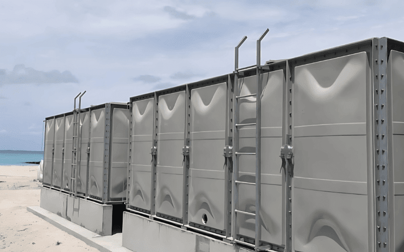 Sectional GRP water storage tank suppliers in UAE for large capacity systems