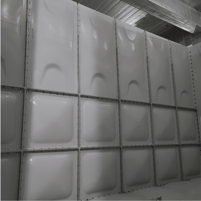 Wall panel assembly of colex grp water tank