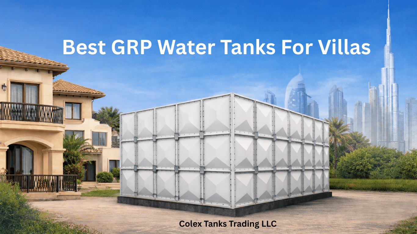 best grp water tanks for villas